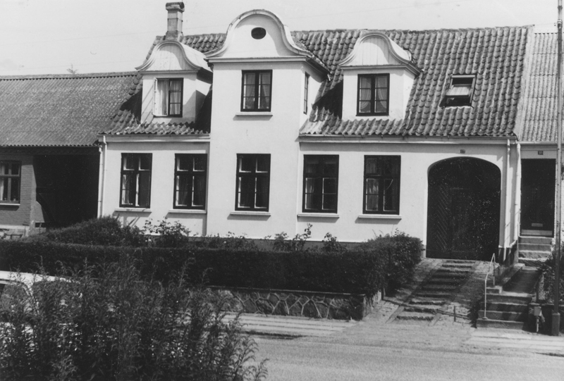 Frederik Møllers hus i Adelgade 12 i Skanderborg